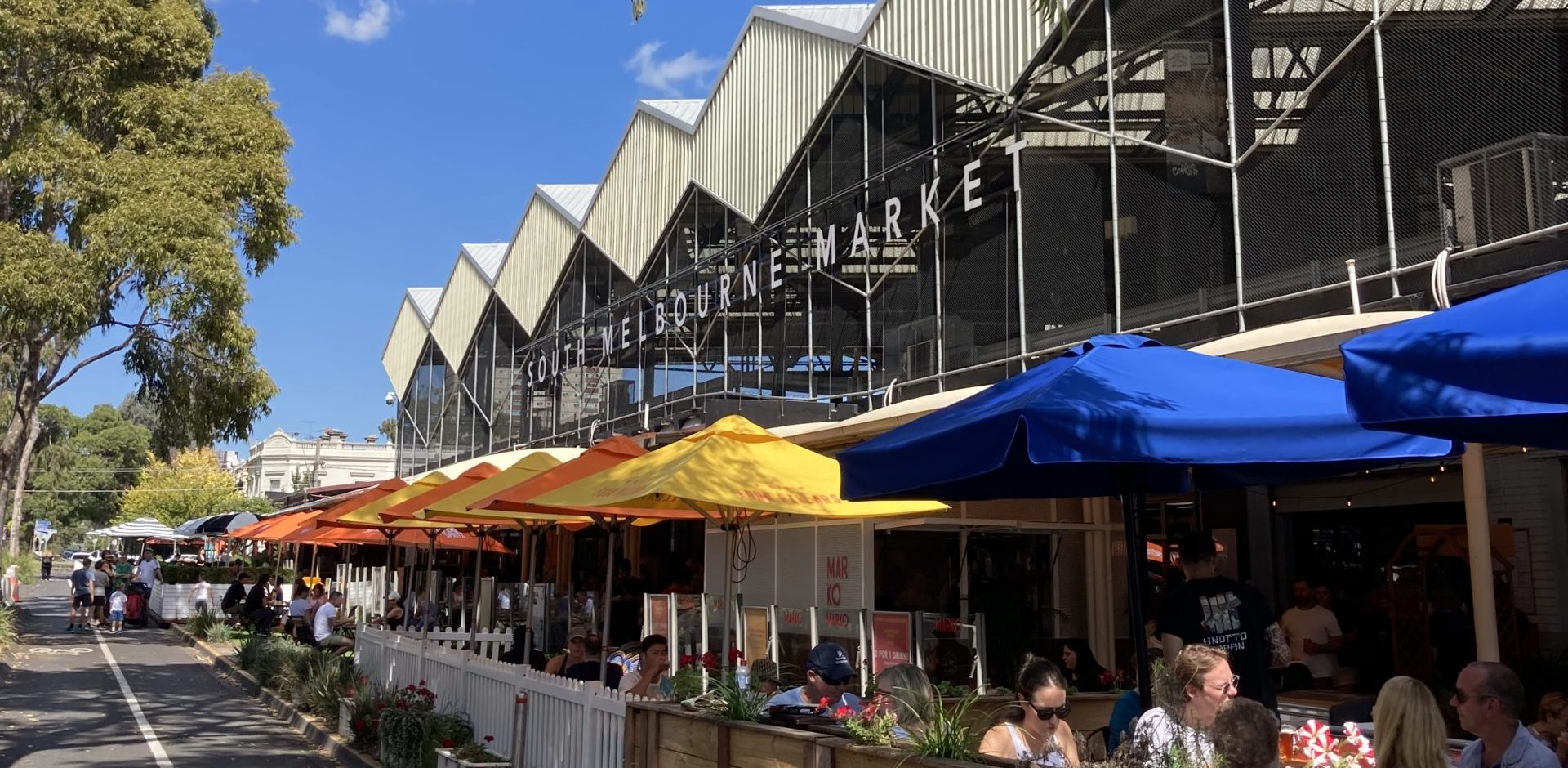 South Melbourne Market facade