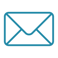 Email icon blue