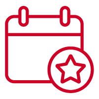 Events icon red