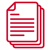 Documents icon red