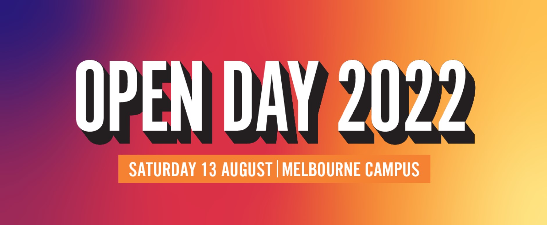 William Angliss Open Day graphic